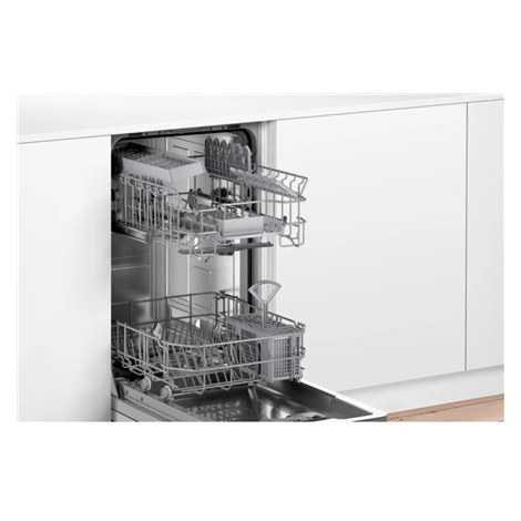 Bosch Serie | 2 | Built-in | Dishwasher Fully integrated | SPV2IKX10E | Width 44.8 cm | Height 81.5 cm | Class F | Eco Programme - 4